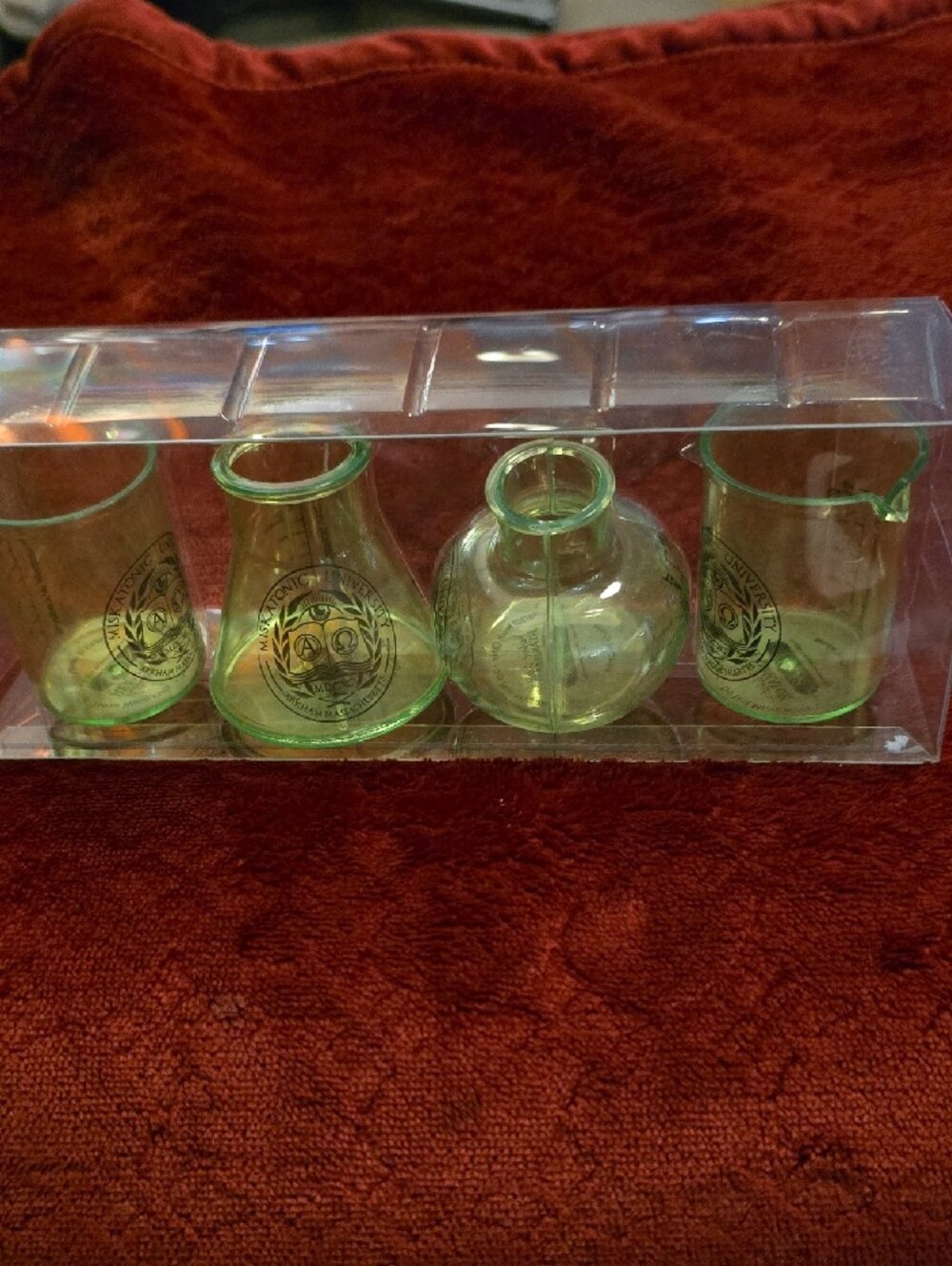 Miskatonic University Plastic Beaker Shot Glass - Green - Picture 2 of 3